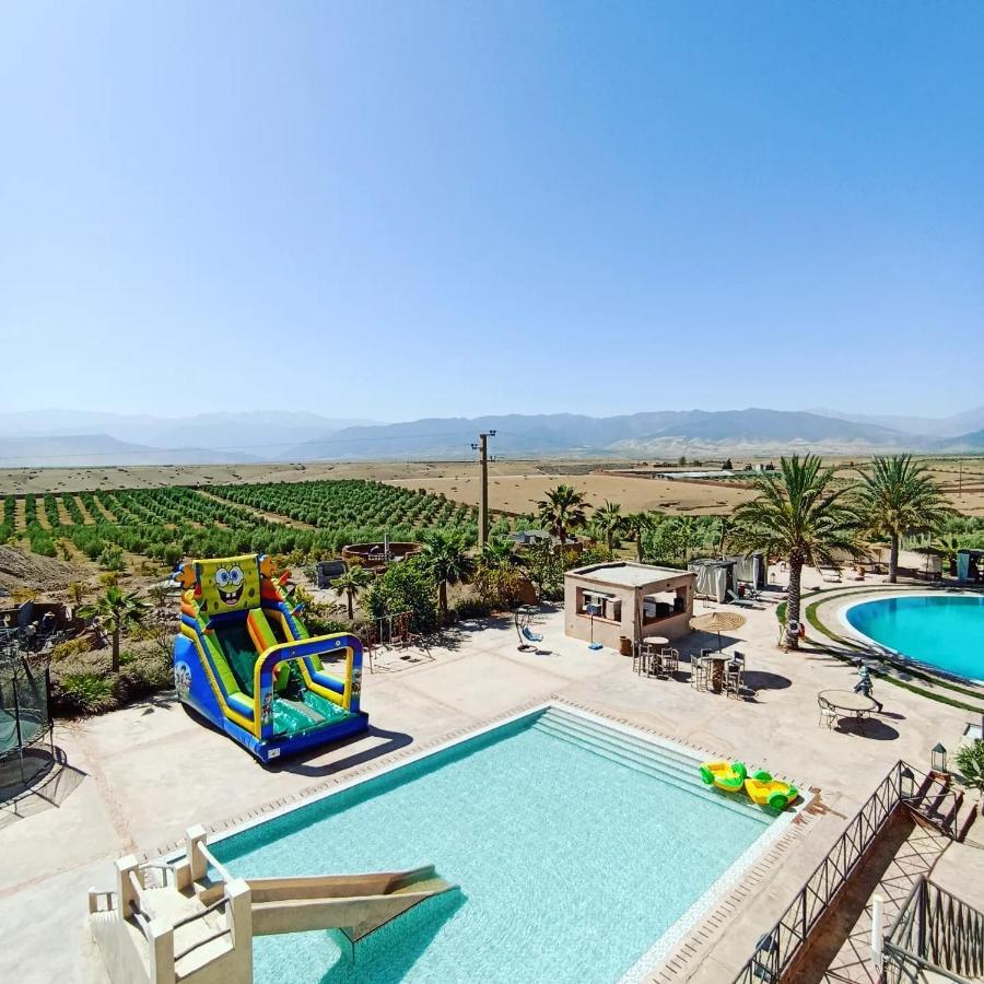Les Jardins D Amizmiz 6 Piscines Bed & Breakfast Wawizelte Екстериор снимка